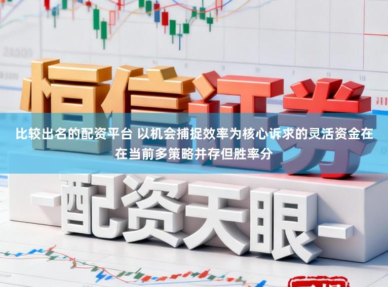 比较出名的配资平台 以机会捕捉效率为核心诉求的灵活资金在在当前多策略并存但胜率分