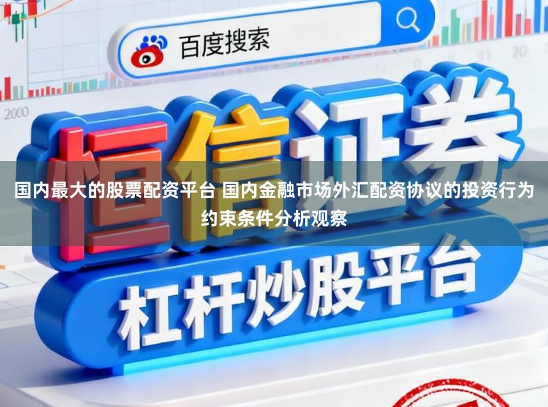 国内最大的股票配资平台 国内金融市场外汇配资协议的投资行为约束条件分析观察