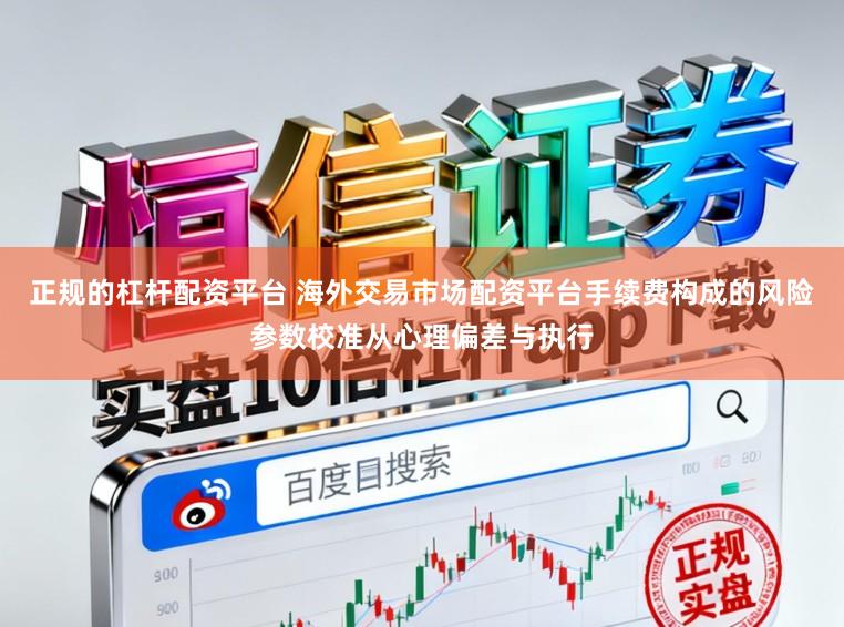 正规的杠杆配资平台 海外交易市场配资平台手续费构成的风险参数校准从心理偏差与执行
