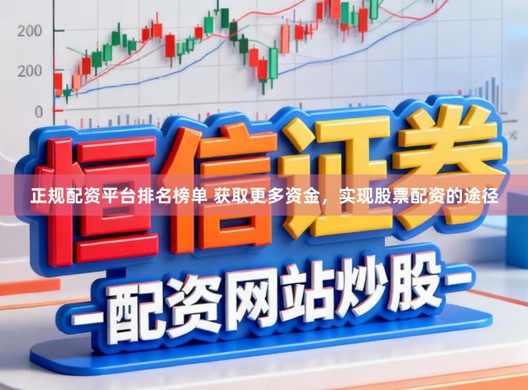 正规配资平台排名榜单 获取更多资金,实现股票配资的途径